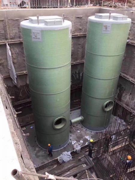 杭州重庆OPPO智能生态科技园安装一体化污水提升泵